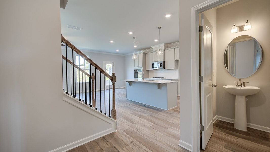 Furnished interior view inside a new home in Langley Overlook, Loganville (Image 12).