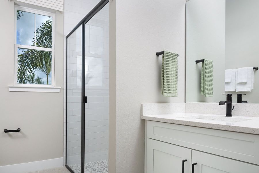 Representative furnished interior of a home built from the Pinnacle by Mattamy Homes in Wellen Park, Venice (Image 17).