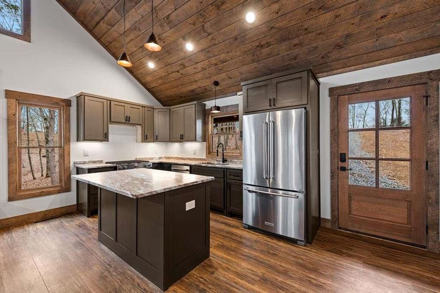 Furnished interior view inside a new home in , Blue Ridge (Image 5). Furnished interior view inside a new home in , Blue Ridge (Image 5).