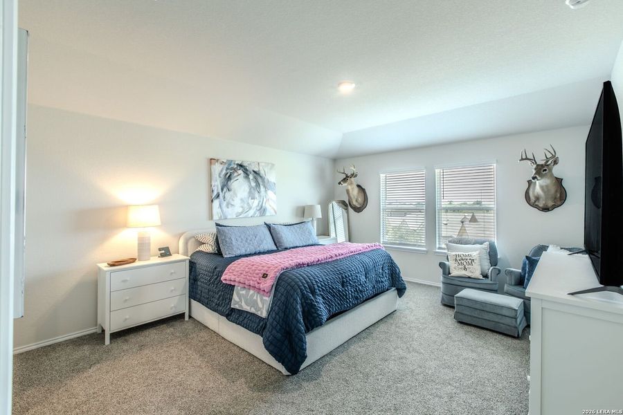 Furnished interior view inside a new home in The Links at River Bend, Floresville (Image 24).