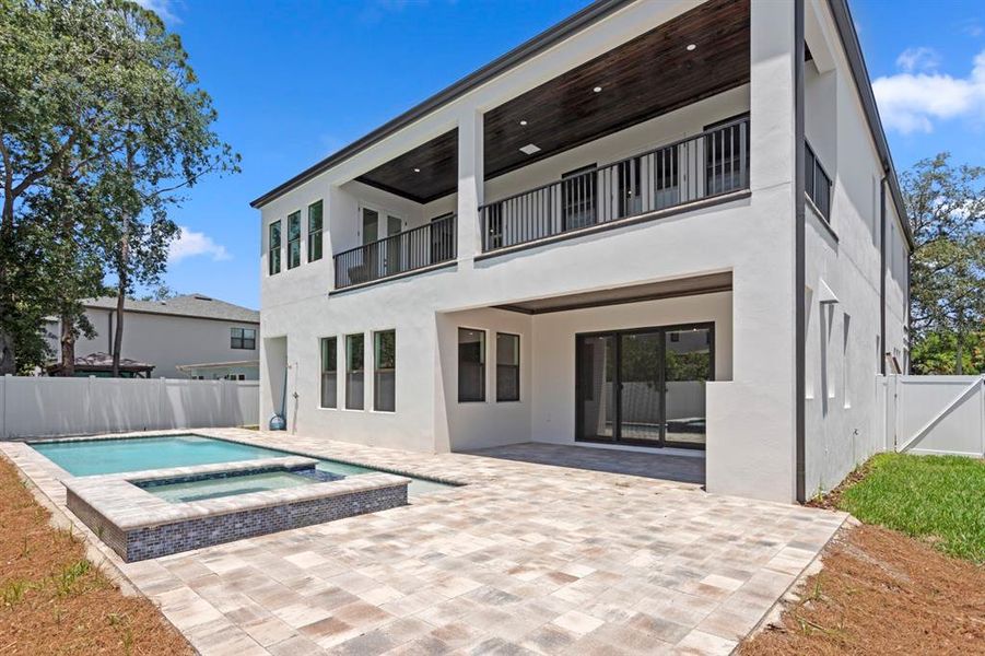 Front exterior of a new home in , Tampa, FL, highlighting curb appeal (Image 23). Front exterior of a new home in , Tampa, FL, highlighting curb appeal (Image 23).