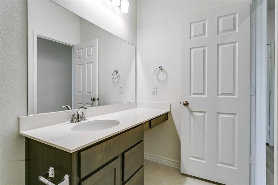 Furnished interior view inside a new home in The Preserve Estates, Justin (Image 7).