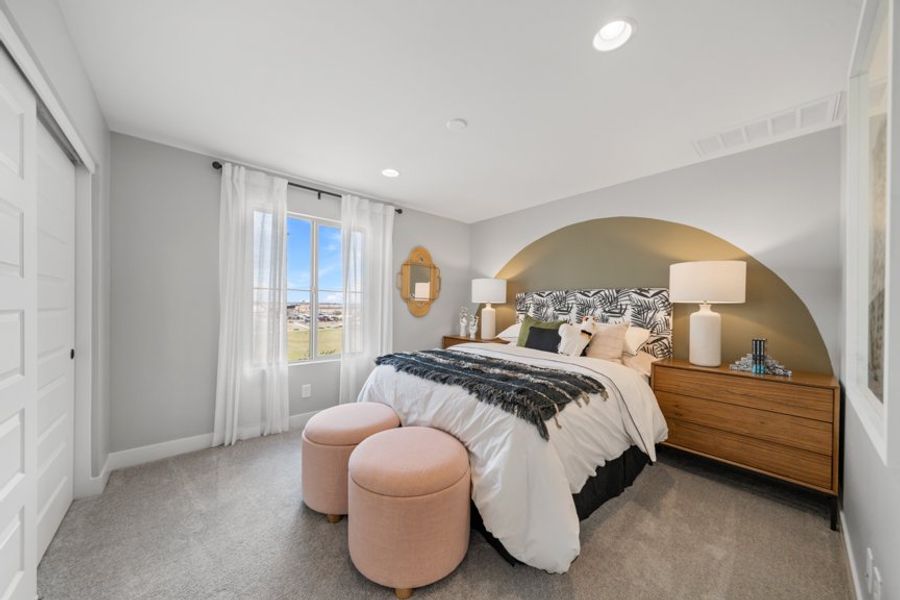 Furnished interior view inside a new home in Parkside, Avondale (Image 18).