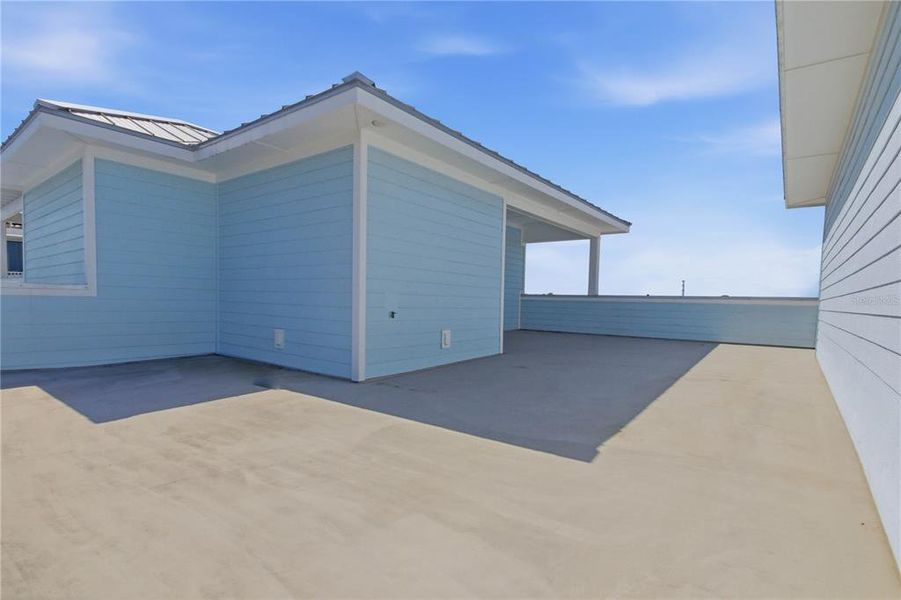 Exterior details and patio area of a home in , Dunedin (Image 21). Exterior details and patio area of a home in , Dunedin (Image 21).
