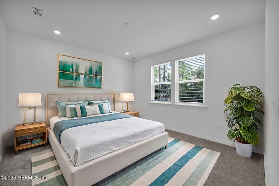 Furnished interior view inside a new home in Bradley Creek, Green Cove Springs (Image 14). Furnished interior view inside a new home in Bradley Creek, Green Cove Springs (Image 14).