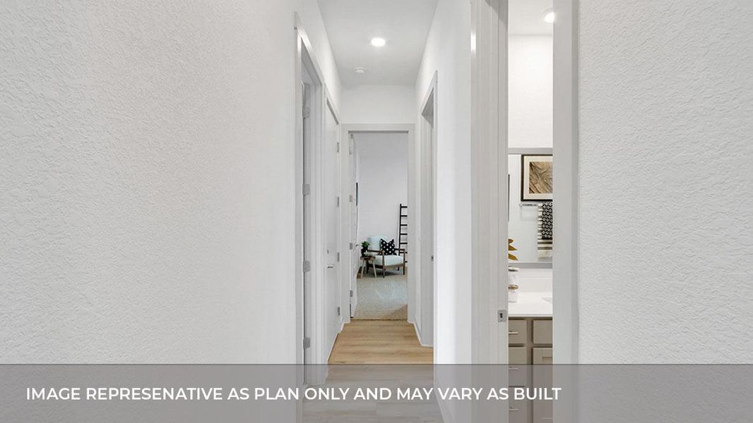 Furnished interior view inside a new home in Rosenbusch Ranch, Leander (Image 16). Furnished interior view inside a new home in Rosenbusch Ranch, Leander (Image 16).