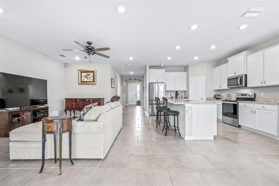 Furnished interior view inside a new home in Farm at Varrea, Plant City (Image 13).