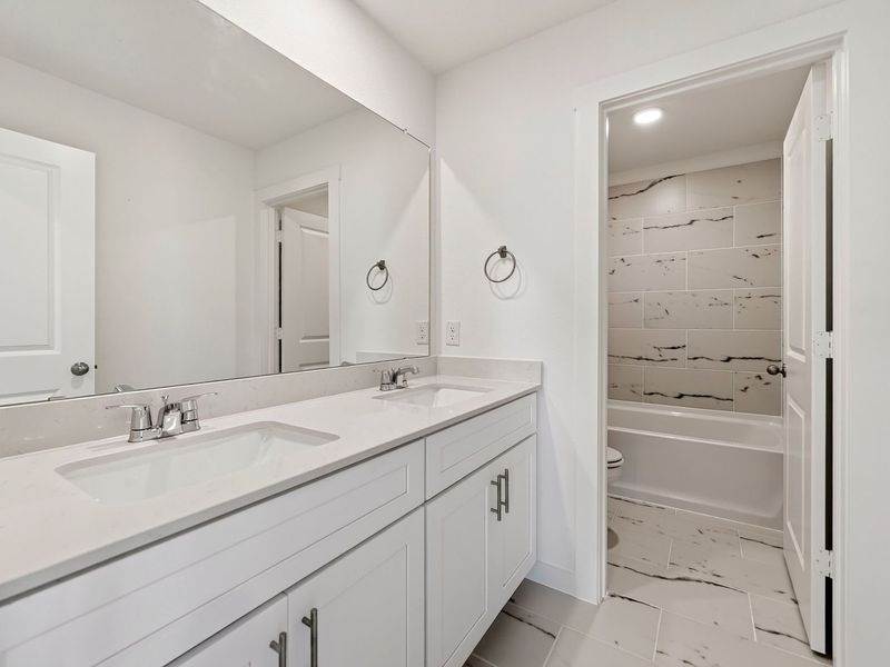 Furnished interior view inside a new home in Meadow Ridge Estates, Josephine (Image 3).