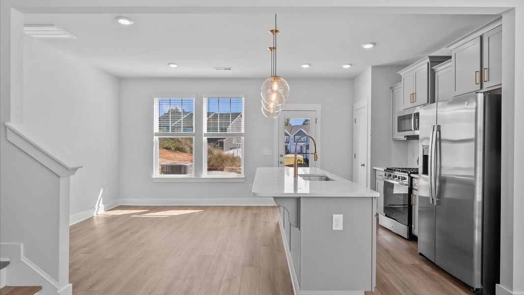 Furnished interior view inside a new home in Tyger Ridge, Moore (Image 7).