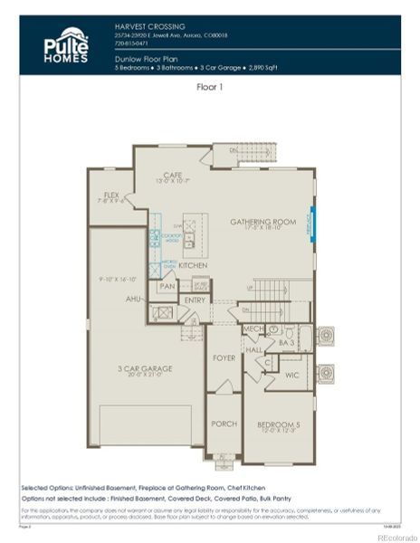 Main Level Floorplan