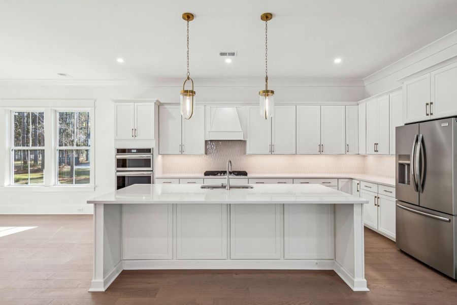 Furnished interior view inside a new home in , Awendaw (Image 10).