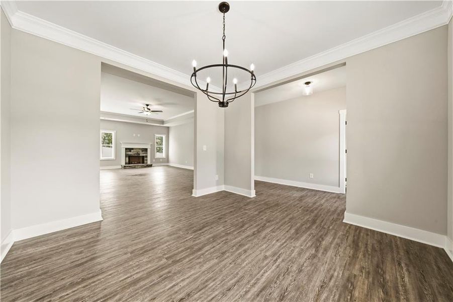 Spacious, unfurnished interior of a new home in Benson Estates, Dallas (Image 18).