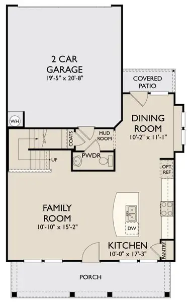 2D floor plan layout of this home in Lariat, Liberty Hill, TX (Image 4). 2D floor plan layout of this home in Lariat, Liberty Hill, TX (Image 4).