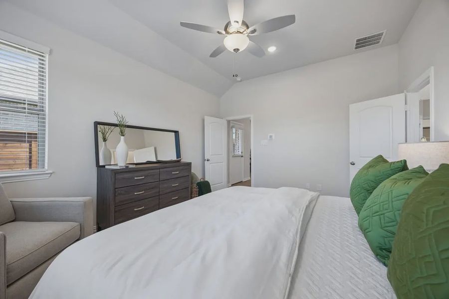 Furnished interior view inside a new home in Solterra Texas, Mesquite (Image 18).