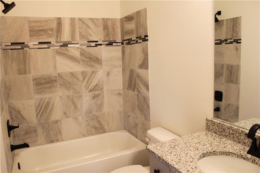 Furnished interior view inside a new home in , Milton (Image 7).