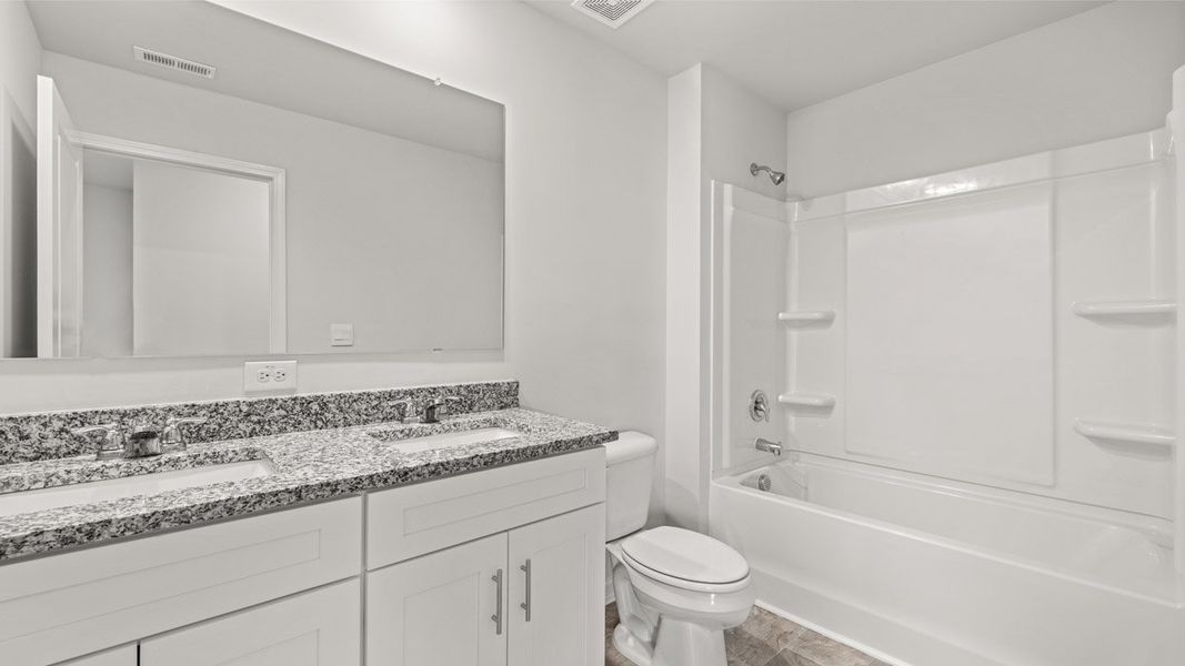 Furnished interior view inside a new home in The Islands, Beech Island (Image 13).