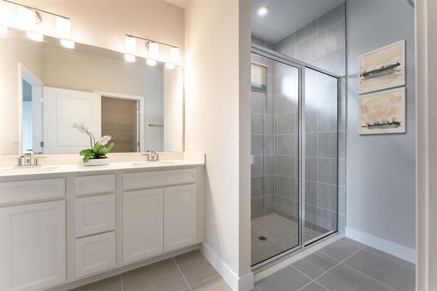 Representative furnished interior of a home built from the Harrison by Ryan Homes in The Palms at Venetian Bay, New Smyrna Beach (Image 13).