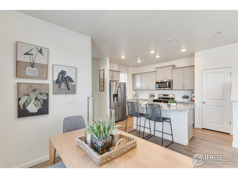 Furnished interior view inside a new home in Revere at Johnstown, Johnstown (Image 9). Furnished interior view inside a new home in Revere at Johnstown, Johnstown (Image 9).
