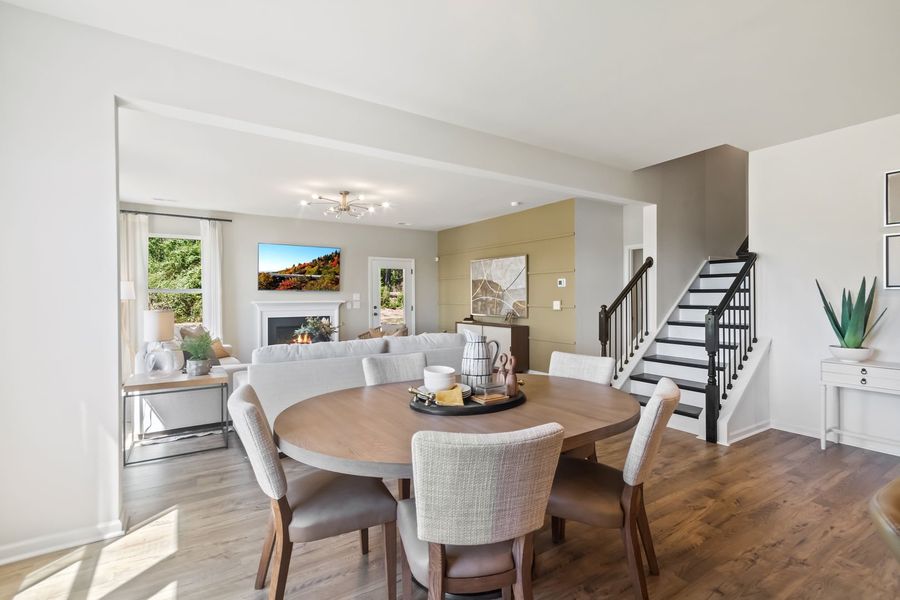Breakfast area