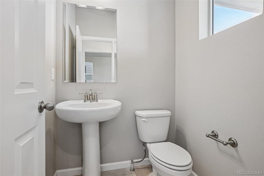 Furnished interior view inside a new home in Parkway at Prairie Center Village, Brighton (Image 5).