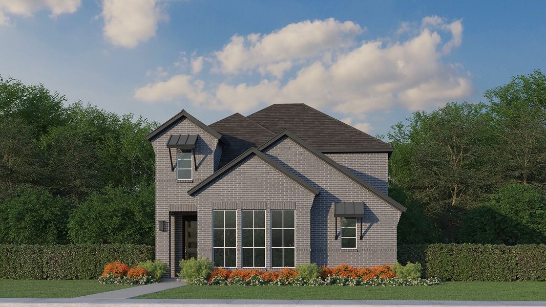 Plan 1459 Elevation C Plan 1459 Elevation C