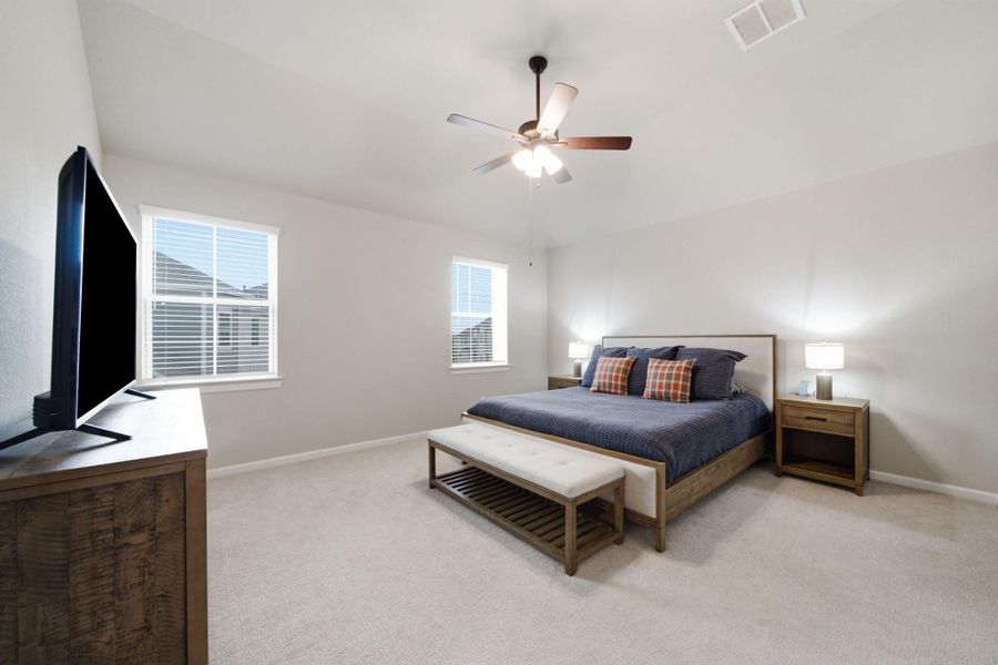Furnished interior view inside a new home in , Houston (Image 24). Furnished interior view inside a new home in , Houston (Image 24).