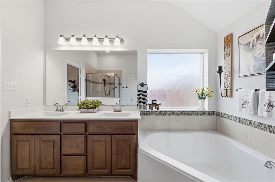 Furnished interior view inside a new home in Silo Mills - Select Series, Joshua (Image 30).