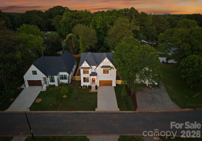 Front exterior of a new home in , Charlotte, NC, highlighting curb appeal (Image 26).