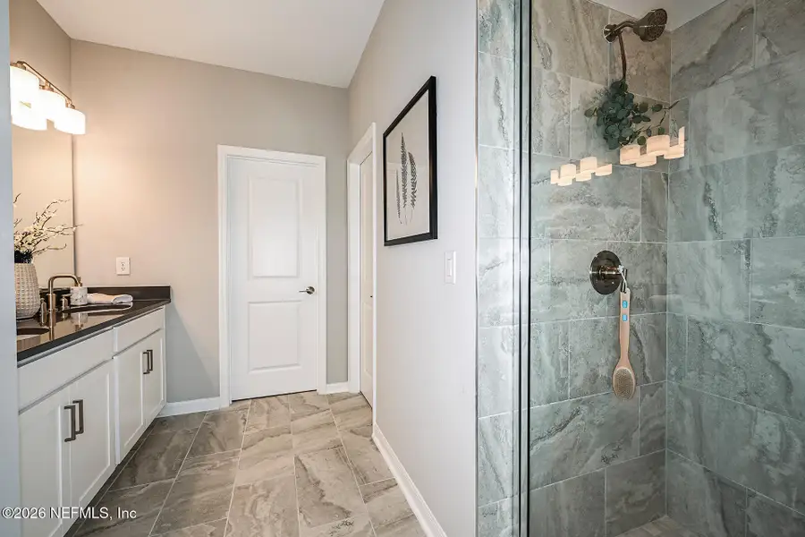 Furnished interior view inside a new home in , St. Augustine (Image 19).