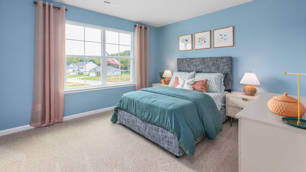 Furnished interior view inside a new home in Aurora Acres, Snow Camp (Image 31).