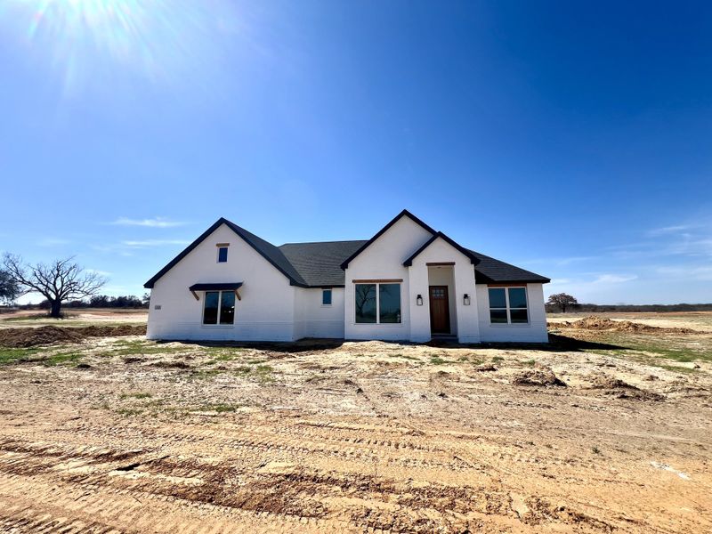 In-progress construction of a new home in Zion Valley, Poolville, TX (Image 14).