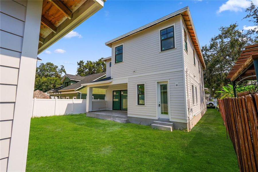 Exterior details and patio area of a home in , St. Petersburg (Image 25). Exterior details and patio area of a home in , St. Petersburg (Image 25).