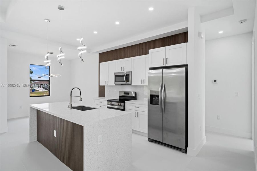 Furnished interior view inside a new home in , Lehigh Acres (Image 7).