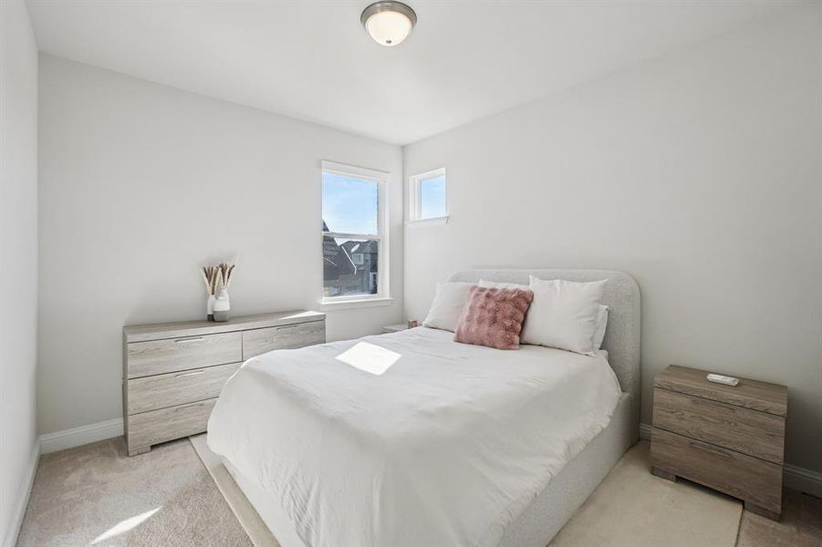 Furnished interior view inside a new home in Symmetry 37s, Frisco (Image 15).