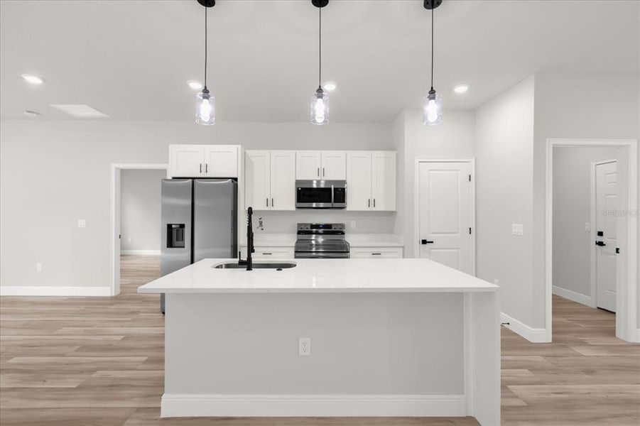 Furnished interior view inside a new home in , Ocala (Image 9).