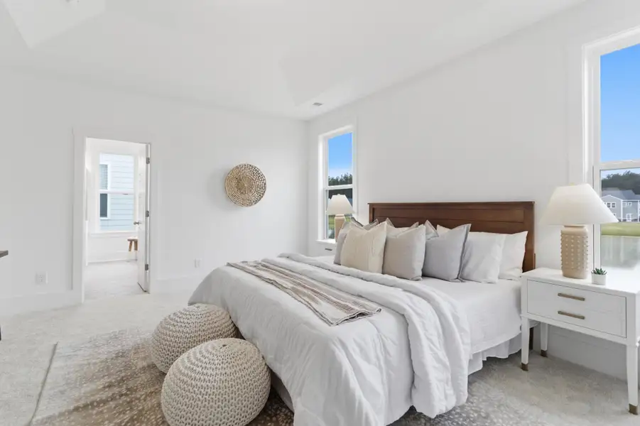 Furnished interior view inside a new home in Homecoming, Ravenel (Image 16).