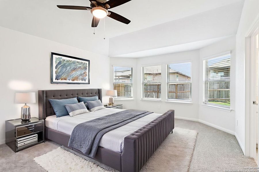 Furnished interior view inside a new home in Lark Canyon, New Braunfels (Image 6).