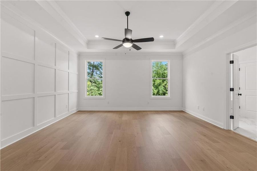 Spacious, unfurnished interior of a new home in Waterside Townhomes, Peachtree Corners (Image 28).