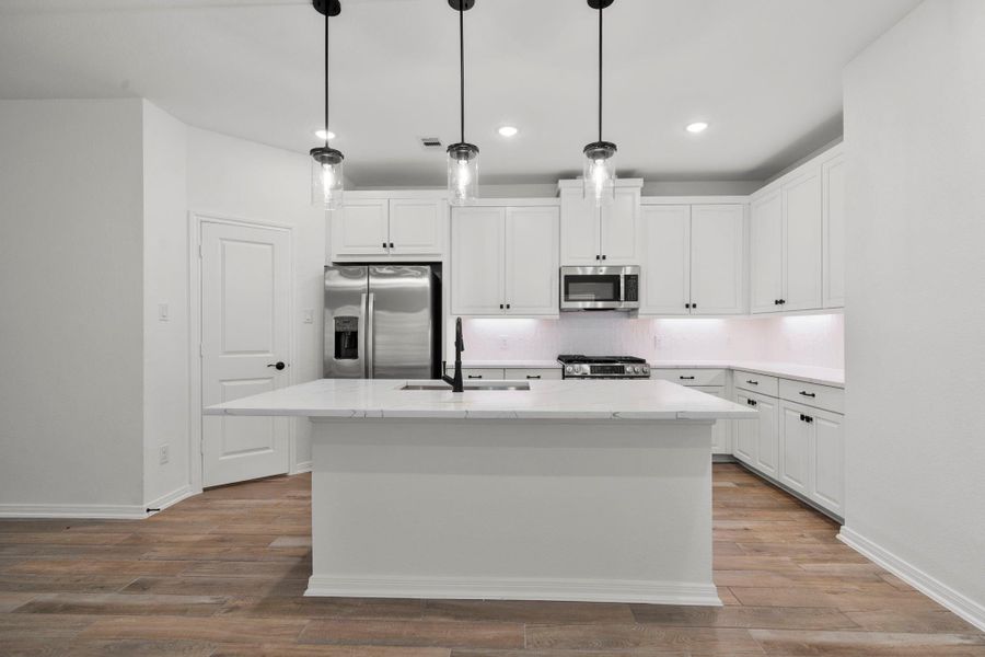 Furnished interior view inside a new home in Woodforest, Montgomery (Image 6).