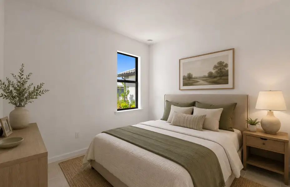 Furnished interior view inside a new home in Del Webb Naples, Ave Maria (Image 11).