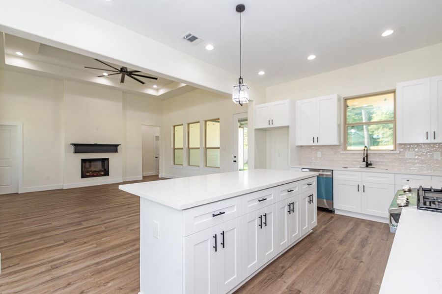 Furnished interior view inside a new home in , Crosby (Image 3). Furnished interior view inside a new home in , Crosby (Image 3).