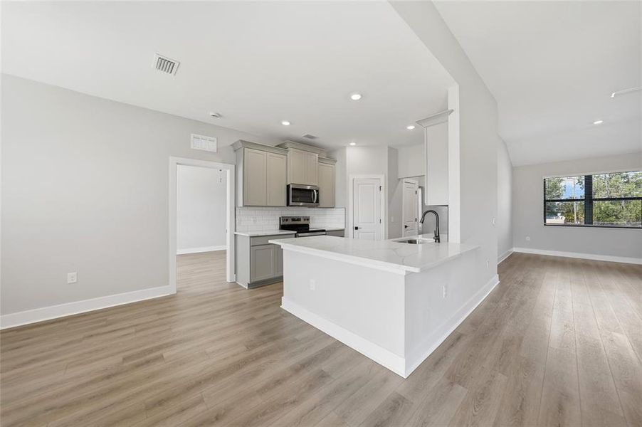 Furnished interior view inside a new home in , Port Charlotte (Image 19). Furnished interior view inside a new home in , Port Charlotte (Image 19).