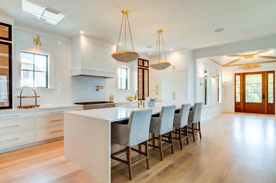Furnished interior view inside a new home in , Sullivan's Island (Image 39).