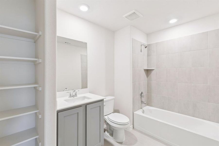 Furnished interior view inside a new home in , Anna (Image 7).