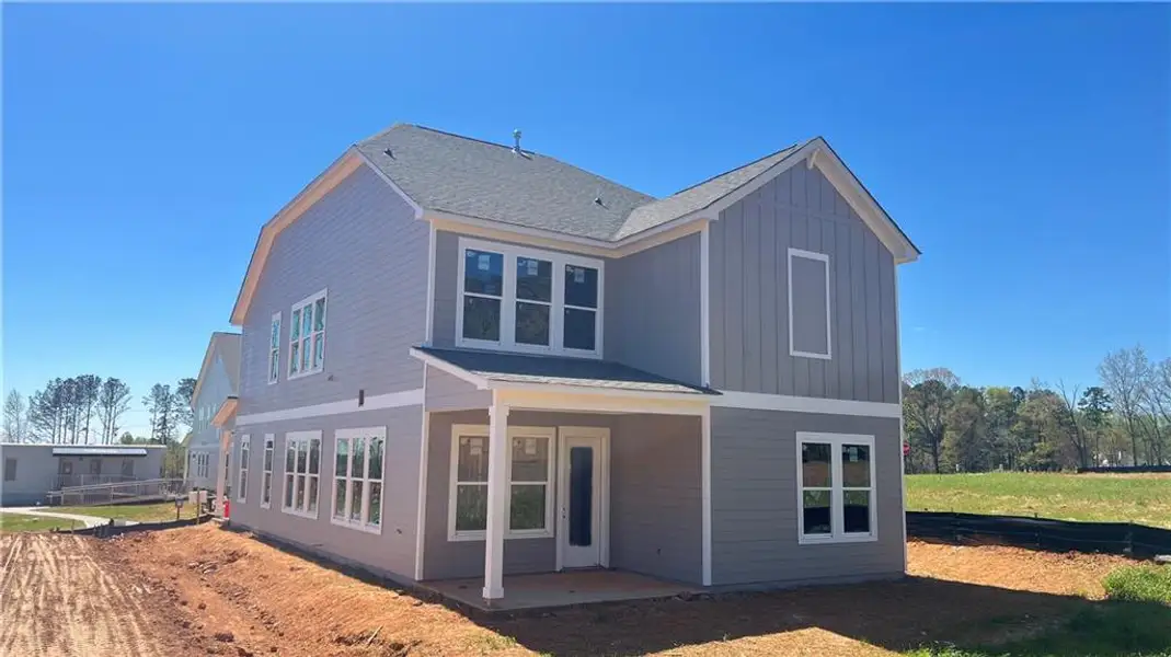 Exterior details and patio area of a home in , Canton (Image 2). Exterior details and patio area of a home in , Canton (Image 2).