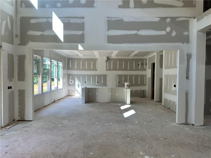 In-progress construction of a new home in Glory Meadows, Gainesville, GA (Image 20).