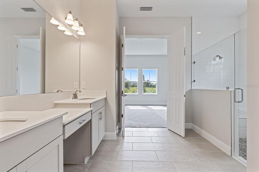 Furnished interior view inside a new home in Mirada, San Antonio (Image 11). Furnished interior view inside a new home in Mirada, San Antonio (Image 11).