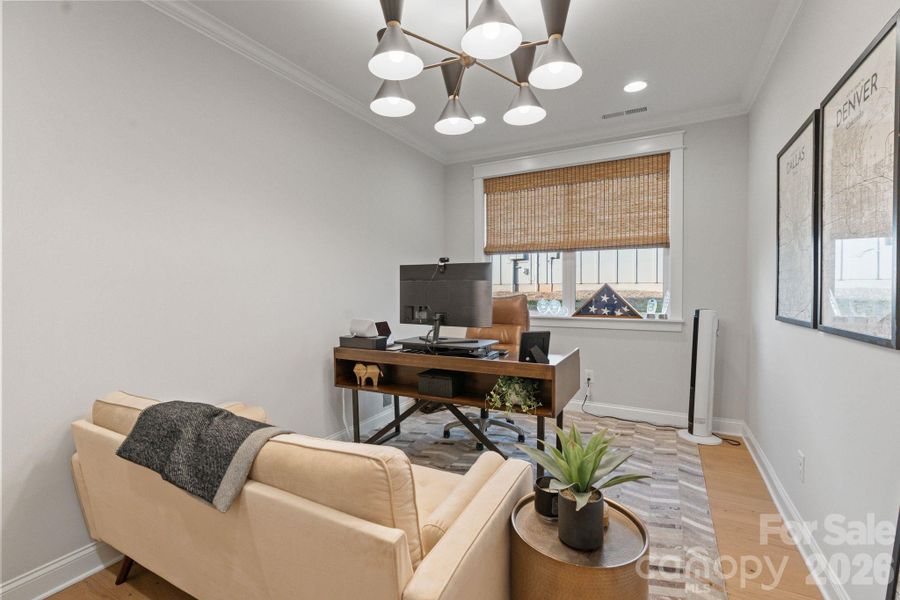 Furnished interior view inside a new home in Amara Chase, Huntersville (Image 36).
