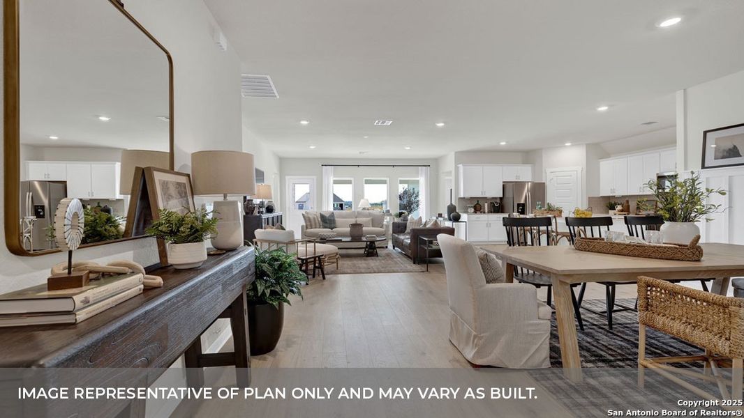 Furnished interior view inside a new home in Hartland Ranch, Lockhart (Image 35).