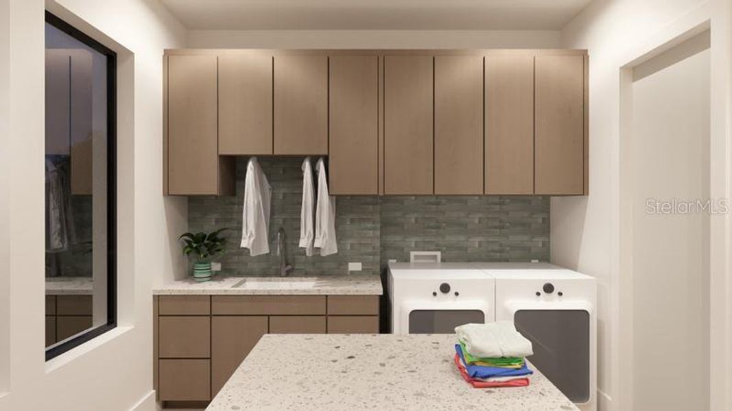 Furnished interior view inside a new home in , Tampa (Image 6).